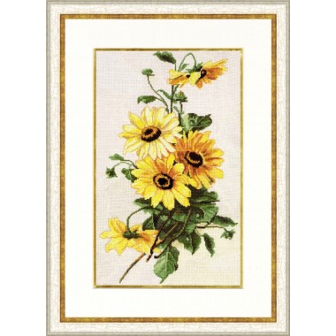Набор для вышивки Золотое Руно БР-014 "Солнечные цветы"