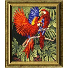 Набір для вишивання Золоте руно БР-004 "Папуги"