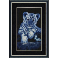 Набір для вишивання Золоте руно ДЖ-011 "Білий тигр"