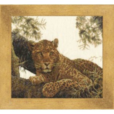 Набор для вышивки крестом Золотое Руно ДЖ-022 "Сомалийский леопард"