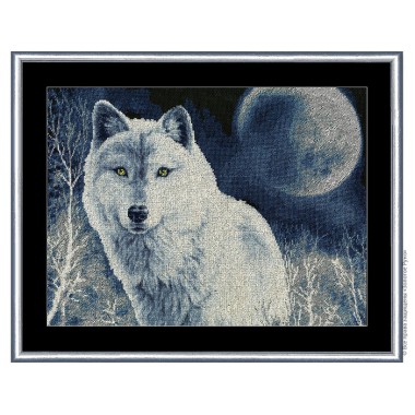 Набор для вышивки Золотое Руно ДЖ-029 "Белый волк"
