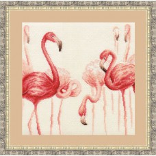 Набор для вышивки Золотое Руно Ф-003 "Фламинго"