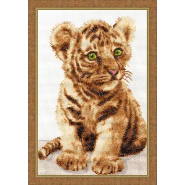 Набор для вышивки Золотое Руно НЛ-043 "Уссурийский тигренок"