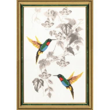 Набор для вышивки Золотое Руно РС-016 "Райские птички"