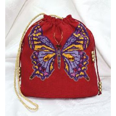 Набор для вышивки Золотое Руно СУ-004 "Сумка бабочка"