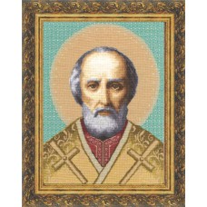 Набор для вышивки крестом Золотое Руно ПИ-002 "Икона Св.Николай Чудотворец"