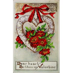 Набір для вишивання бісером Краса і Творчість 20115 "День Св.Валентина 2"
