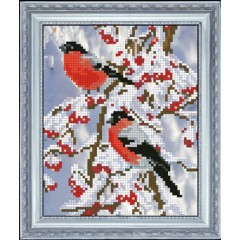 Набор для вышивания крестиком Краса і Творчість 71015 "Вестники зимы 2"