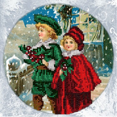 Набор для вышивания бисером Краса і Творчість 71114 "Рождественские истории 7"