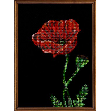 Набор для вышивки бисером Кроше В-138 "Аленький цветочек"