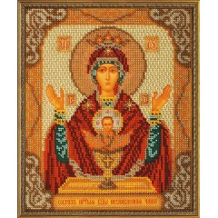 Набор для вышивки бисером Кроше В-165 "Богородица Неупиваемая Чаша"