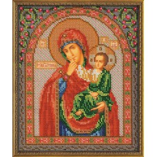 Набор для вышивки бисером Кроше В-166 "Богородица Отрада и Утешение"