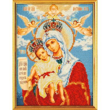 Набор для вышивки бисером Кроше В-168 "Богородица Милующая"