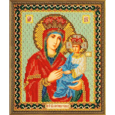 Набор для вышивки бисером Кроше В-169 "Богородица Споручница грешных"