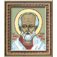 Набор для вышивки крестом Риолис 443 "Св. Николай Чудотворец"
