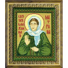 Набор для вышивки крестом Риолис 876 "Св. Блаженная Матрона"