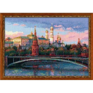 Набор для вышивки крестом Риолис 100/009 "Москва"