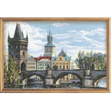 Набор для вышивки крестом Риолис 1058 "Прага. Карлов мост"
