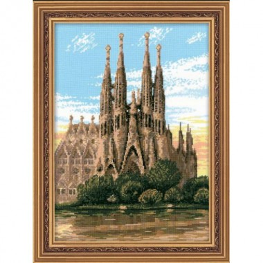 Набор для вышивания Риолис 1160 "Барселона. Собор Святого Семейства"