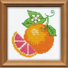 Набор для вышивки Риолис 1263 "Апельсин"