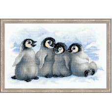 Набор для вышивки Риолис 1323 "Забавные пингвины"