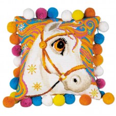 Набір для вишивки Риолис 1380 Подушка "Златогривая конячка"