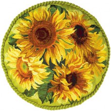 Набір для вишивки Риолис 1530 подушка "Соняшники"