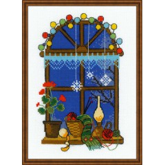 Набір для вишивки Риолис 1592 "Зимове віконце"