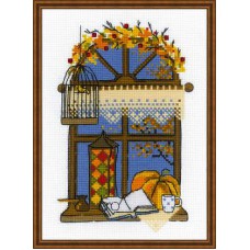 Набор для вышивки Риолис 1593 "Осеннее окошко"