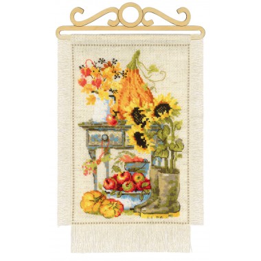 Набор для вышивки Риолис 1657 "Дача. Осень"