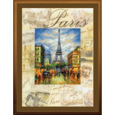 Набор для вышивки Риолис РТ-0018 "Города мира. Париж"