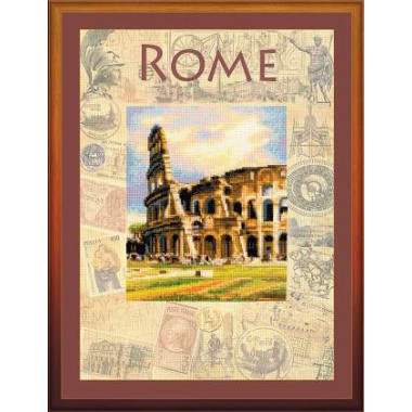 Набір для вишивання Риолис РТ-0026 "Міста світу.Рим"