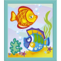 Набір для вишивання Риолис РТ-0062 "Морські рибки"