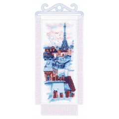 Набор для вышивания крестом Риолис 1952 Крыши Парижа