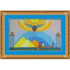 Набор для вышивки крестом Чарівна Мить 244 "Египет. Солнце"