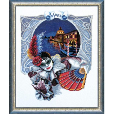 Набор для вышивки крестом Чарівна Мить 268 "Венецианский карнавал"