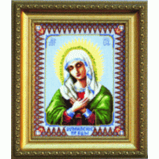 Набор для вышивки крестом Чарівна Мить 400 "Икона Божьей Матери Умиление"