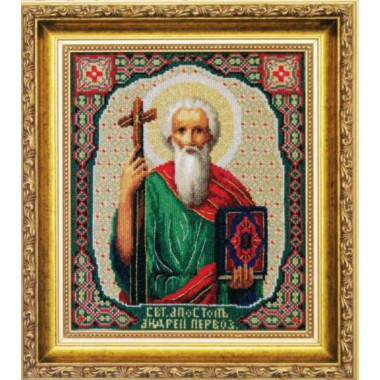 Набор для вышивки крестом Чарівна Мить 524 "Икона Святой Апостол Андрей Первозванный"