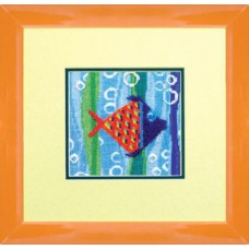 Набор для вышивки крестом Чарівна Мить А-057 "Рыбка красная"