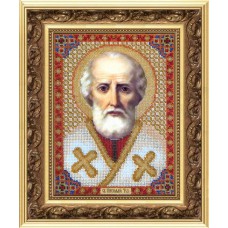 Набор для вышивки бисером Чарівна Мить Б-1001 "Икона Святителя Николая Чудотворца"