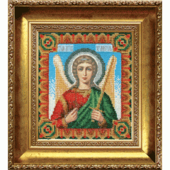 Набор для вышивки бисером Чарівна Мить Б-1014 "Икона Ангел Хранитель"
