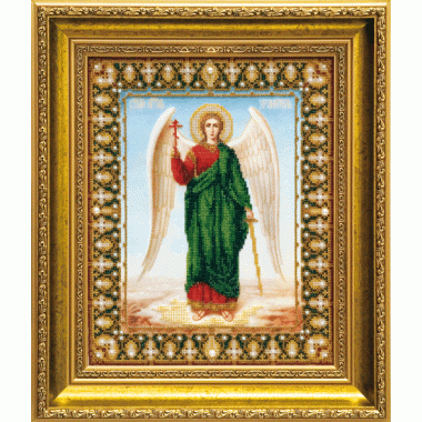 Набор для вышивки бисером Чарівна Мить Б-1017 "Икона Ангела Хранителя"