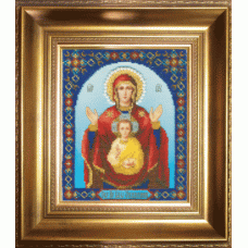 Набор для вышивки бисером Чарівна Мить Б-1074 "Икона Божьей Матери Знамение"