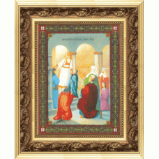 Набор для вышивки бисером Чарівна Мить Б-1085 "Икона Введение во храм Пресвятой Богородицы"