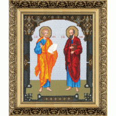 Набор для вышивки бисером Чарівна Мить Б-1102 "Икона Святых апостолов Петра и Павла"