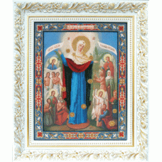 Набір для вишивки бісером Чарівна Мить Б-1103 "Ікона Божої Матері Всіх скорботних Радість"