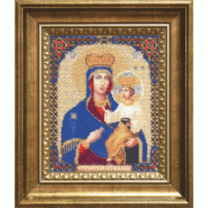 Набор для вышивки бисером Чарівна Мить Б-1127 "Икона Пресвятой Богородицы Озерянская"