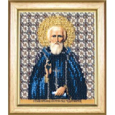 Набор для вышивки бисером Чарівна Мить Б-1154 "Икона святого преподобного Сергия Радонежского"