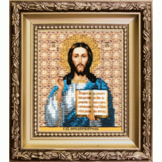Набор для вышивки бисером Чарівна Мить Б-1173 "Икона Господа Иисуса Христа"