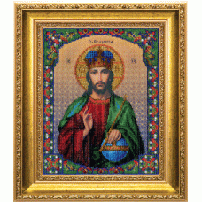 Набор для вышивки бисером Чарівна Мить Б-1186 "Икона Господа Иисуса Христа"